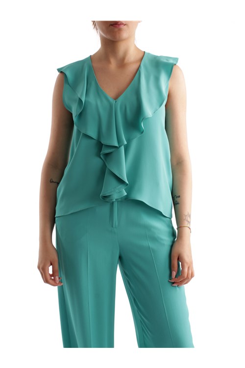 Iblues Sleeveless TURQUOISE