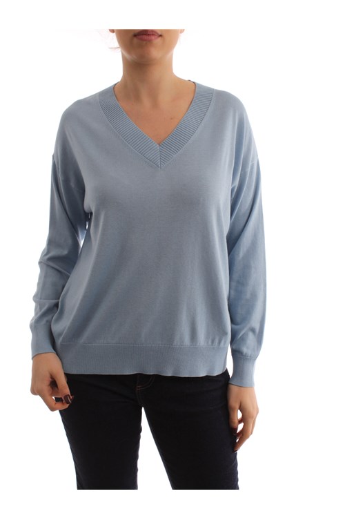 Weekend Maxmara V-neck LIGHT BLUE