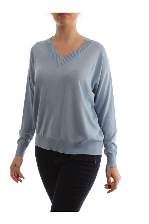 Weekend Maxmara V-neck LIGHT BLUE