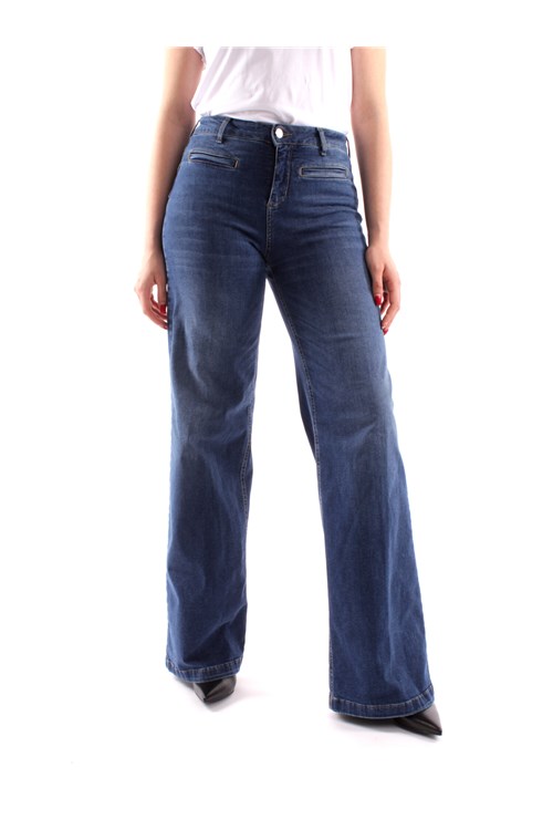 Liu Jo Wide Fund Blue jeans