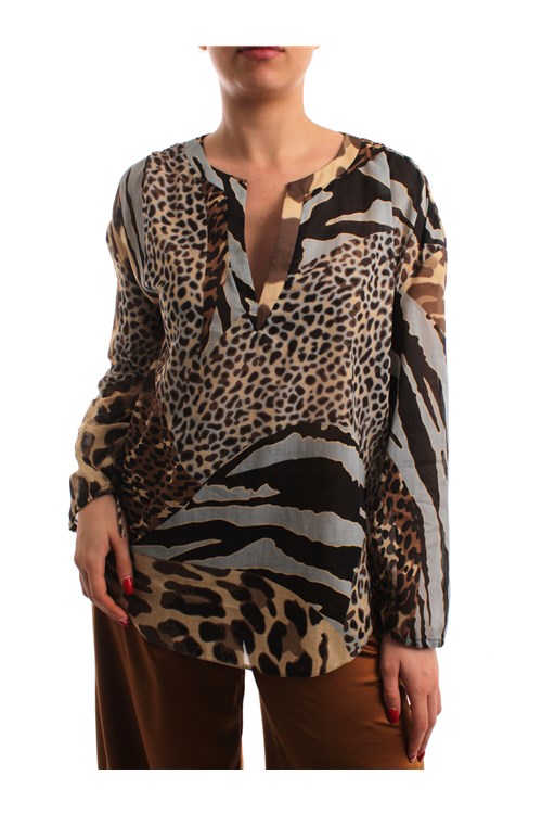 Manila Grace Blouses GREY