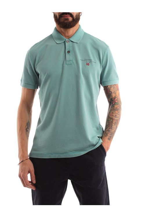 Napapijri Short sleeves BLUE