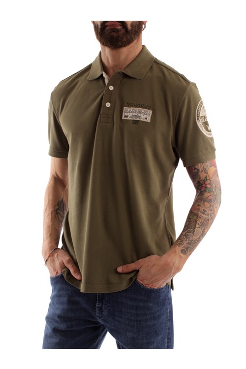 Napapijri Short sleeves GREEN