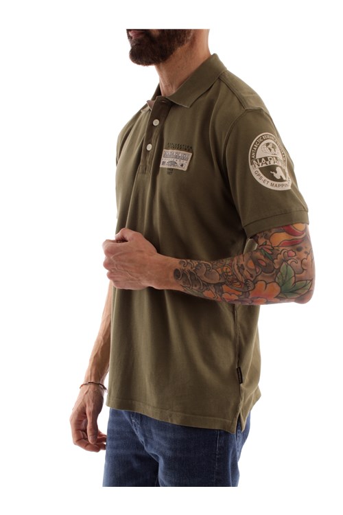 Napapijri Short sleeves GREEN