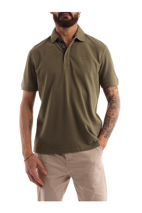 Napapijri Short sleeves GREEN