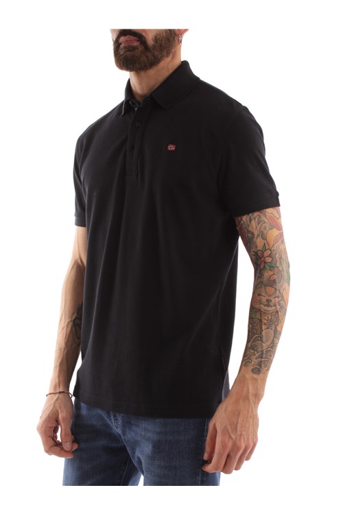 Napapijri Short sleeves BLACK