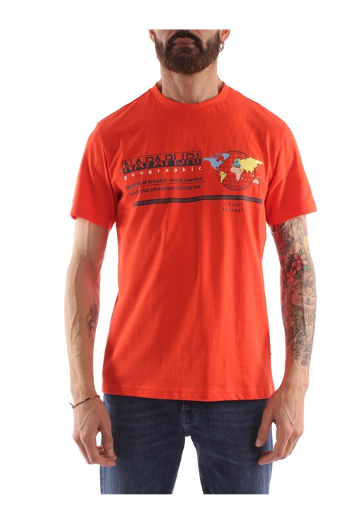 Napapijri Short sleeve RED