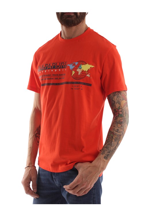 Napapijri Short sleeve RED