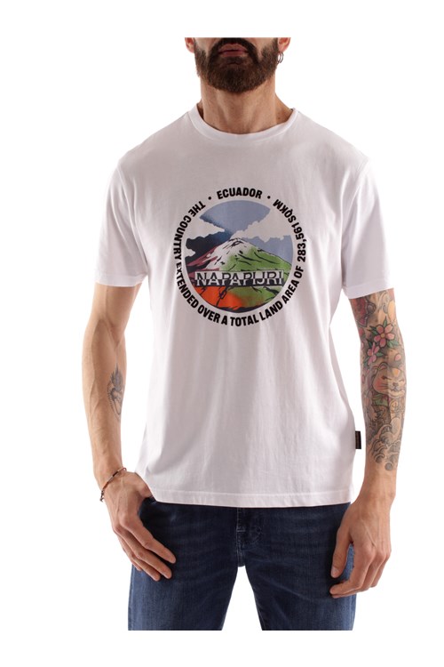 Napapijri Short sleeve WHITE