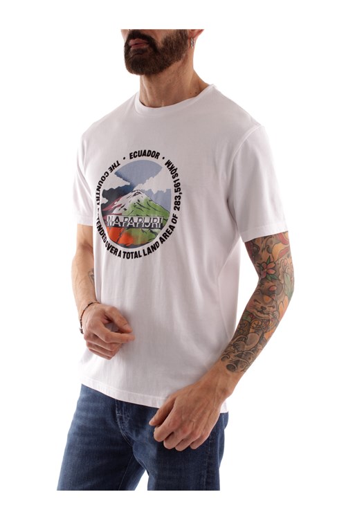 Napapijri Short sleeve WHITE