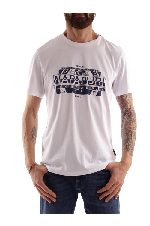 Napapijri Short sleeve WHITE