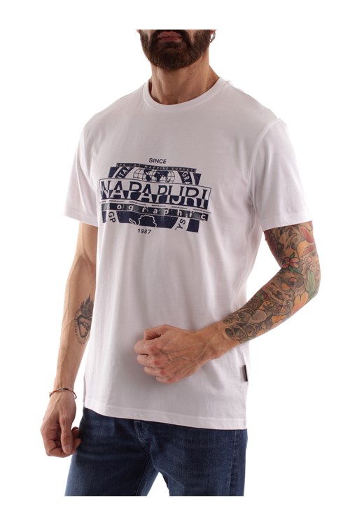 Napapijri Short sleeve WHITE