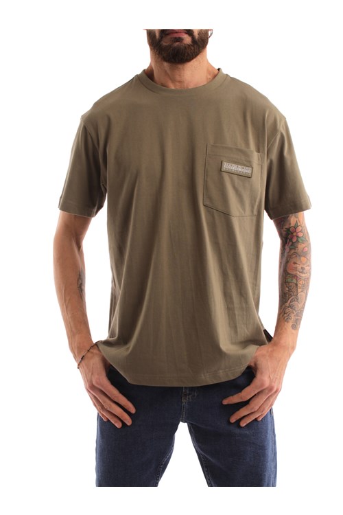 Napapijri Short sleeve GREEN