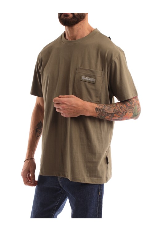 Napapijri Short sleeve GREEN