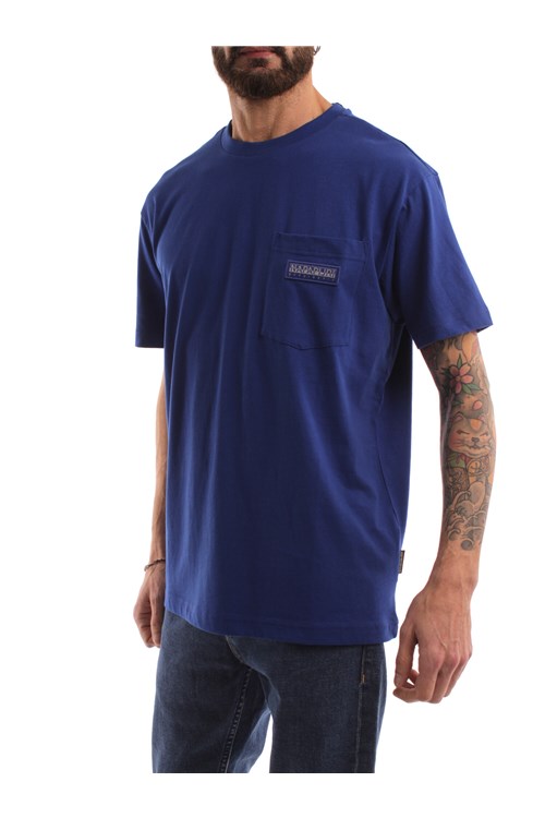 Napapijri Short sleeve BLUE