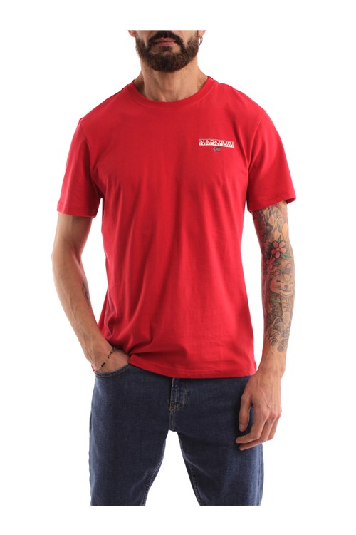 Napapijri Short sleeve RED