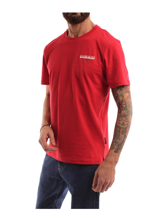 Napapijri Short sleeve RED