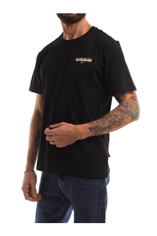 Napapijri Short sleeve BLACK