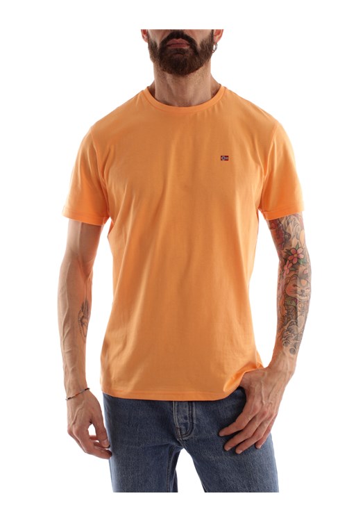 Napapijri Short sleeve ORANGE