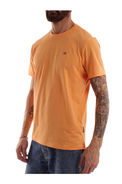 Napapijri Short sleeve ORANGE