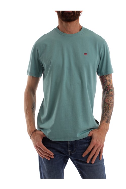 Napapijri Short sleeve BLUE