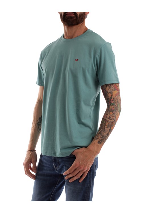 Napapijri Short sleeve BLUE