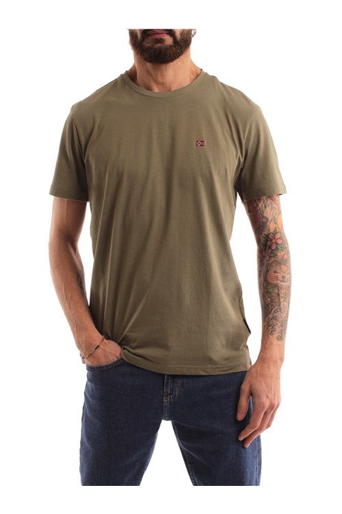 Napapijri Short sleeve GREEN