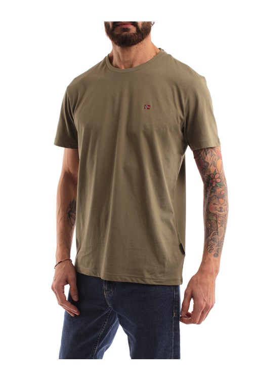 Napapijri Short sleeve GREEN