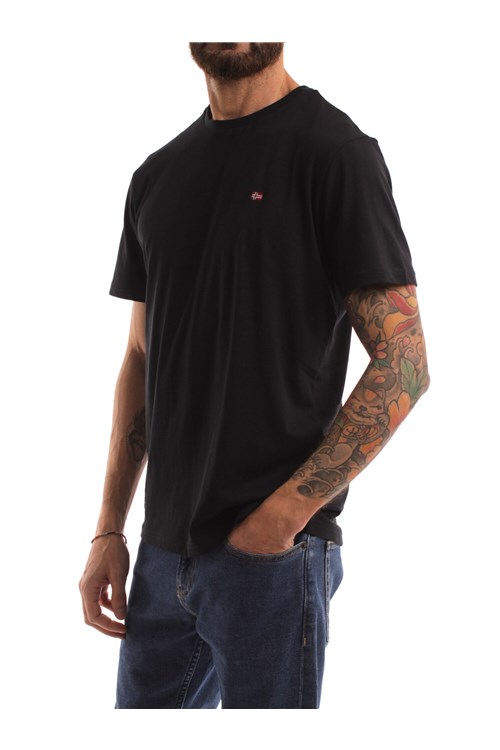 Napapijri Short sleeve BLACK