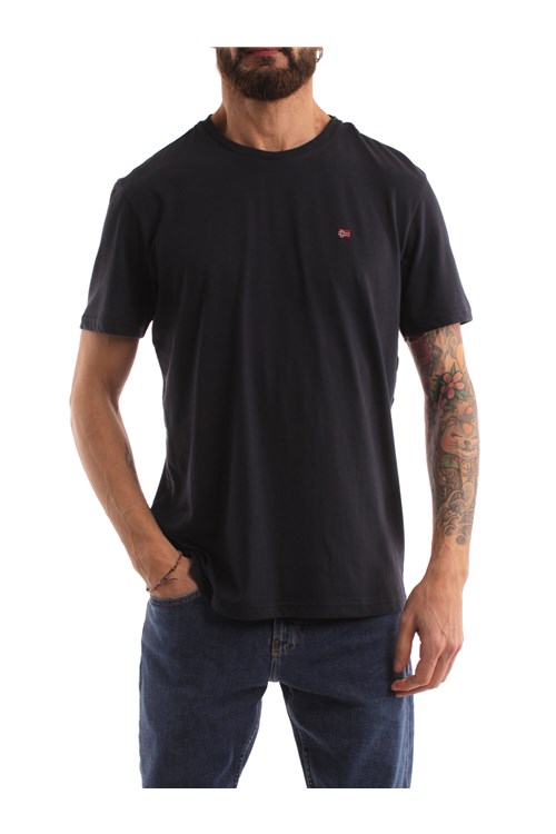 Napapijri Short sleeve BLUE