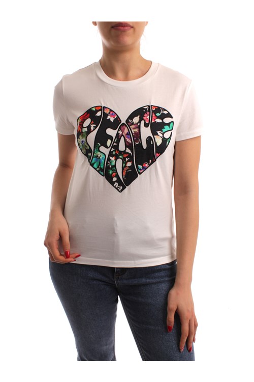 Desigual Short sleeve WHITE