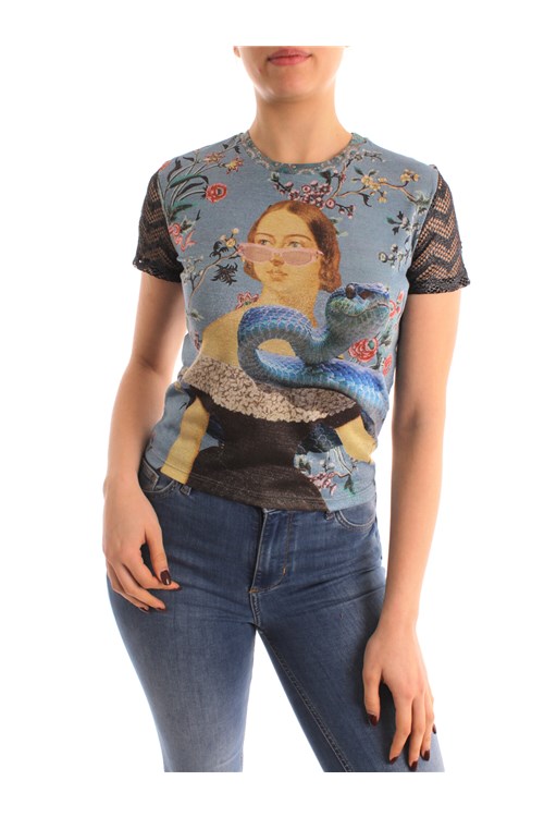 Desigual Short sleeve NAVY BLUE