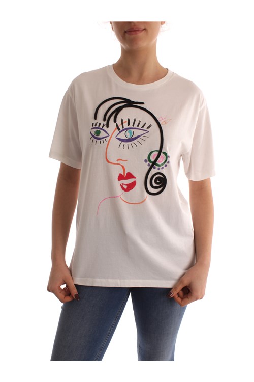 Desigual Short sleeve WHITE