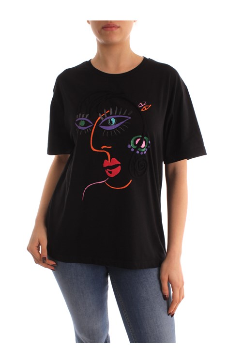 Desigual Short sleeve BLACK