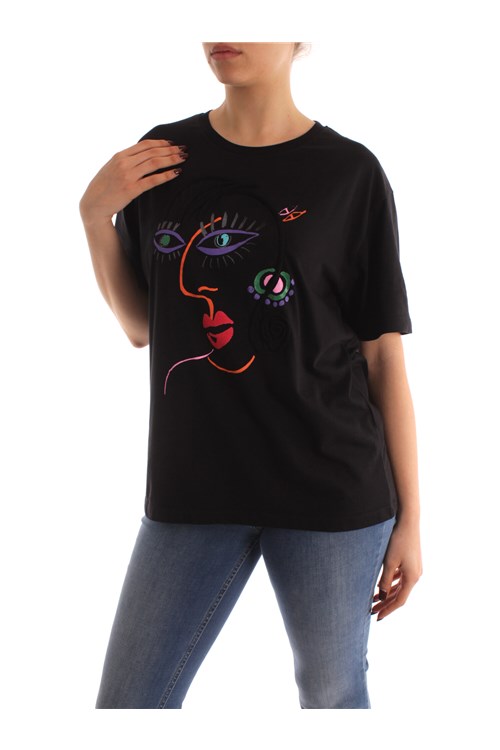 Desigual Short sleeve BLACK