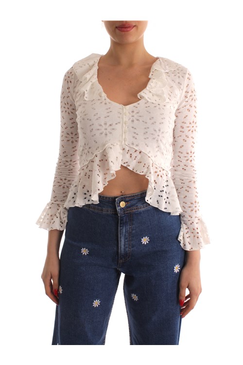 Desigual Long sleeve WHITE