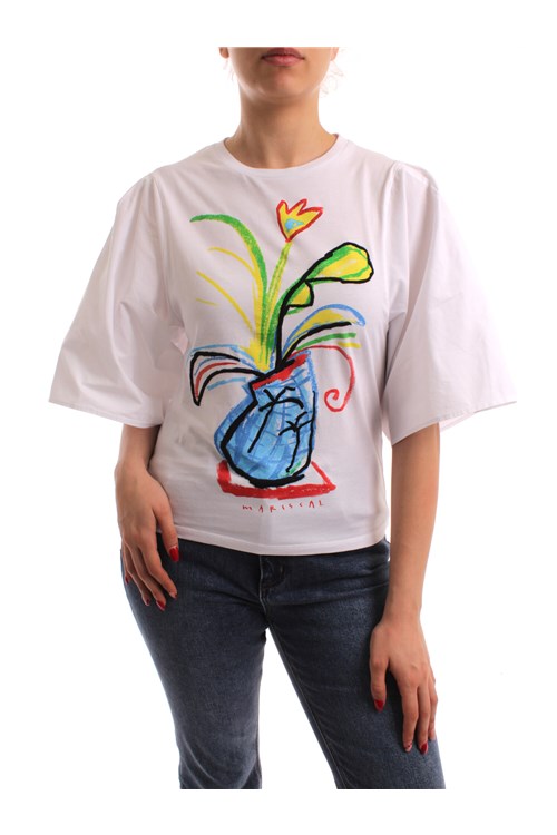 Desigual Short sleeve WHITE