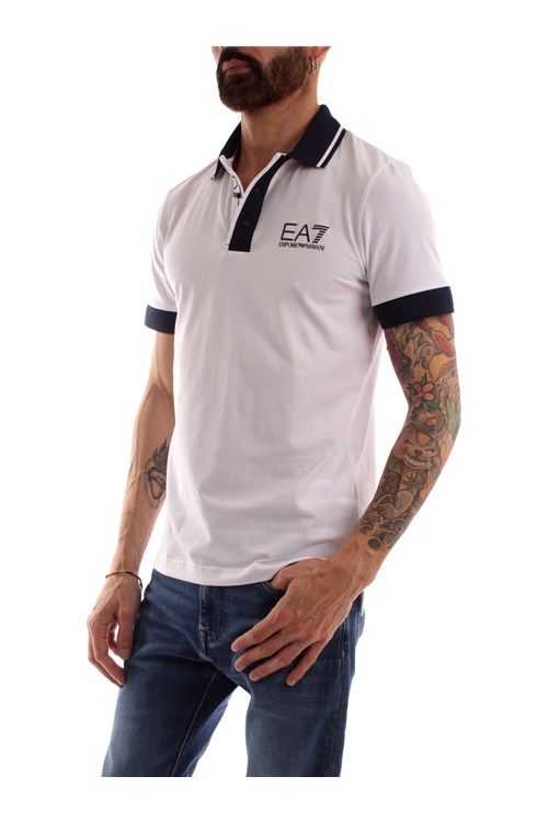 Ea7 Short sleeve WHITE