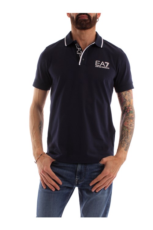 Ea7 Short sleeves NAVY BLUE
