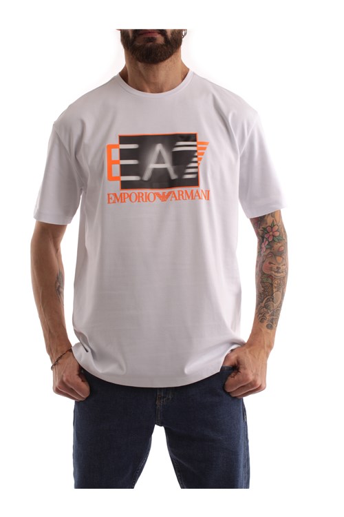 Ea7 Short sleeve WHITE