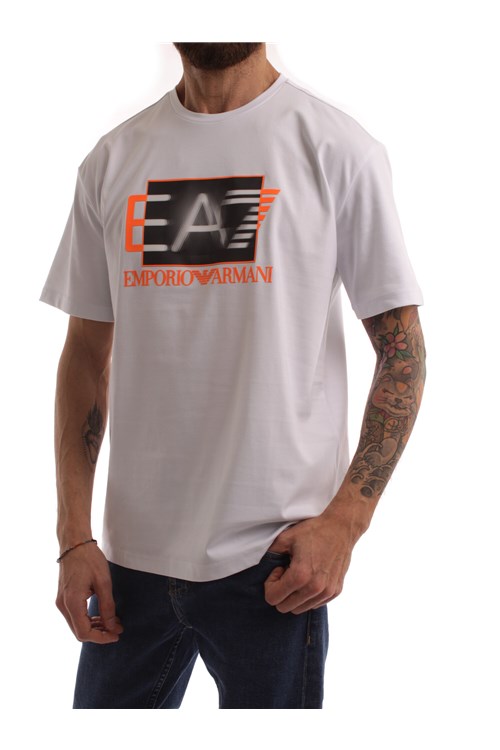 Ea7 Short sleeve WHITE