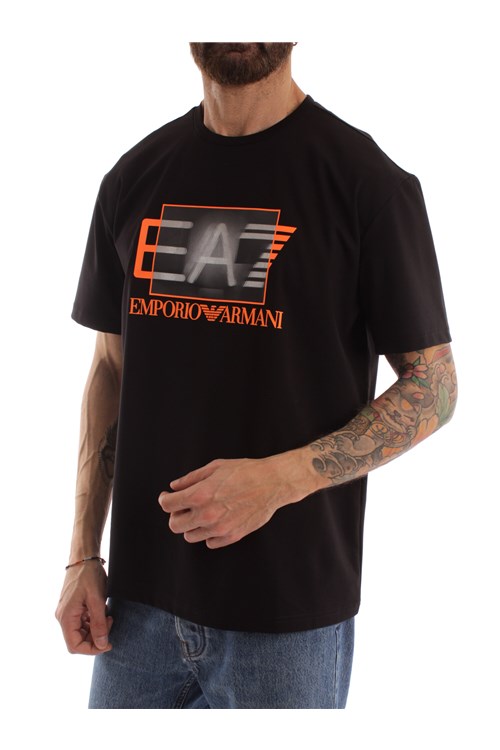 Ea7 Short sleeve BLACK
