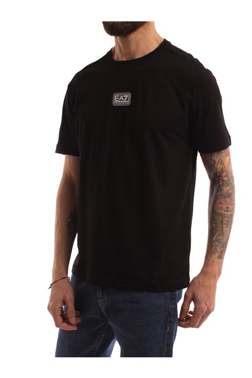 Ea7 Short sleeve BLACK