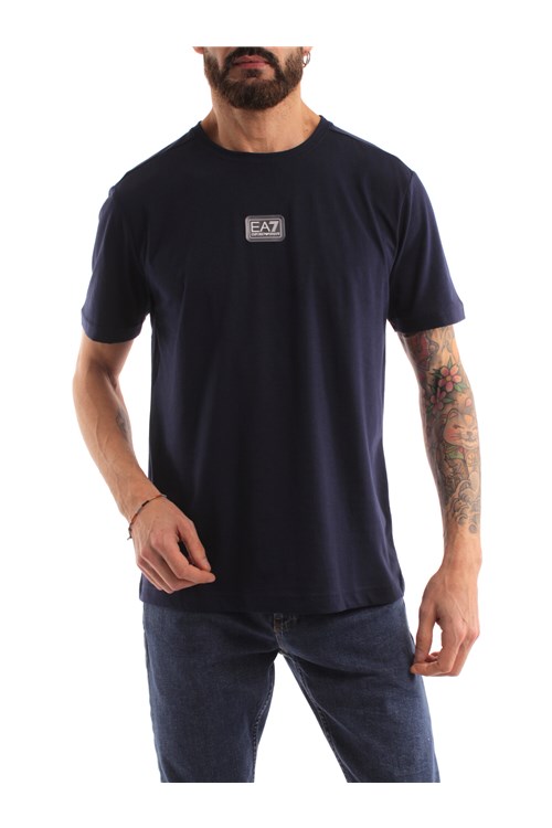Ea7 Short sleeve NAVY BLUE