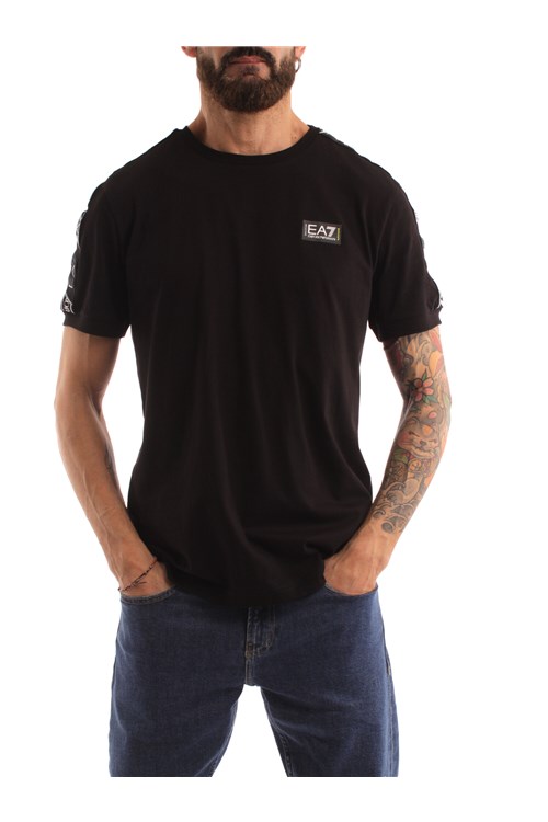 Ea7 Short sleeve BLACK