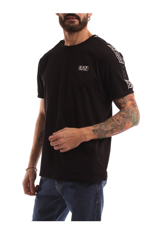 Ea7 Short sleeve BLACK