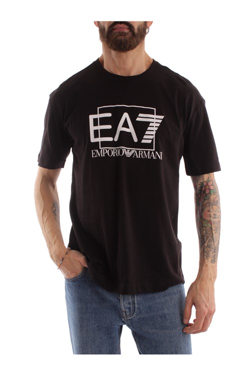 Ea7 Short sleeve BLACK