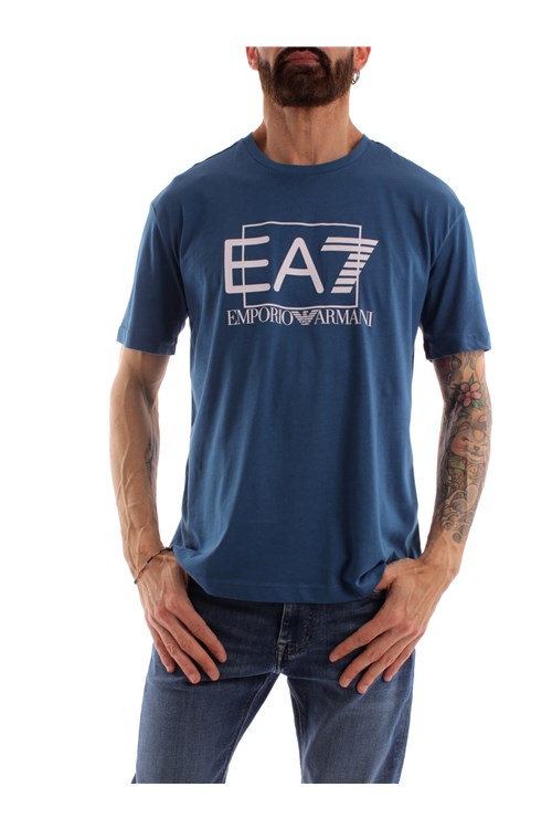 Ea7 Short sleeve BLUE