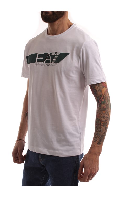 Ea7 Short sleeve WHITE