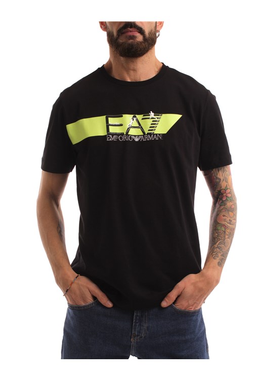 Ea7 Short sleeve BLACK
